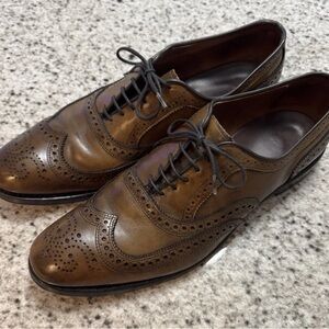 Allen Edmonds - McAllister Wingtip Dress Shoe - Size 13B - Brown (Bourbon)